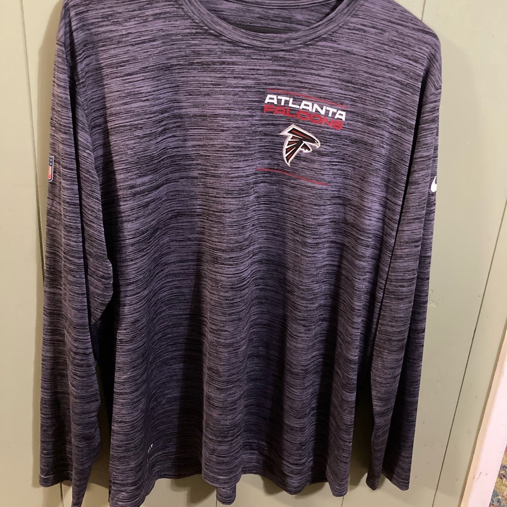 Men’s Nike long sleeve dry fit Atlanta Falcons shirt size XXL
